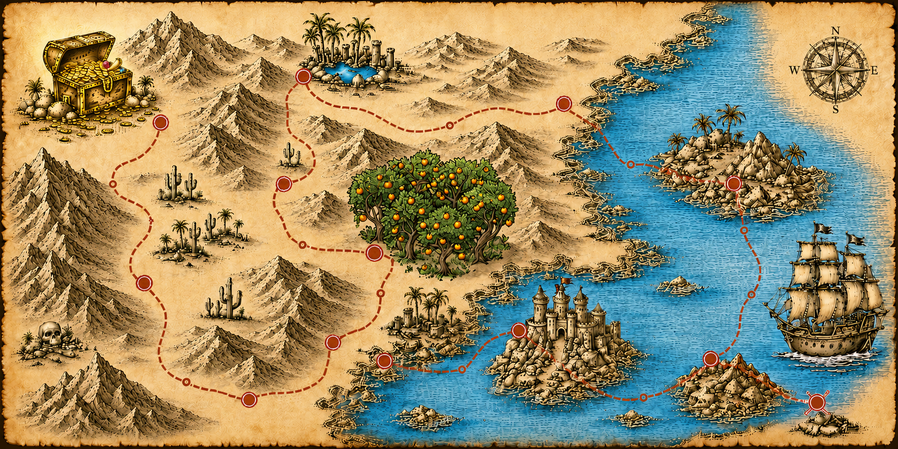 Carte au trésor
